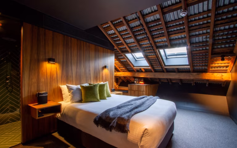 Loft room at Wharfstone Hotel